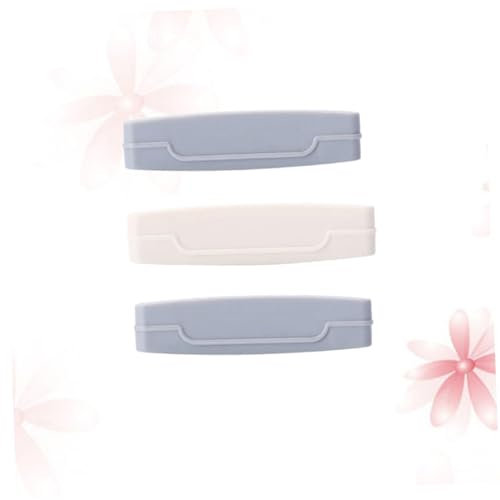 Beaupretty 3pcs Toothpaste Tube Squeezer Rolling Squeezer Kit Abs Material Reusable Easy to Use Portable for Facial Cream Hair Coloring