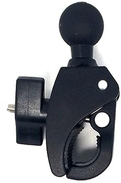 MAGICLULU Supporto Moto Telefono Staffa Portacellulare Base Nera Facile Montaggio Sgancio Rapido Antiscivolo Per Smartphone Bici Mountain Bike