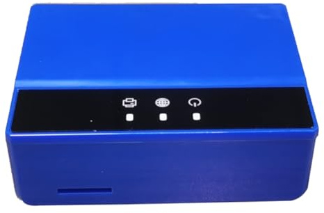 ISTOVO Server di Stampa Bluetooth Ethernet WiFi, Trasforma La Tua Stampante USB in Una Stampante Wireless. Spina UE