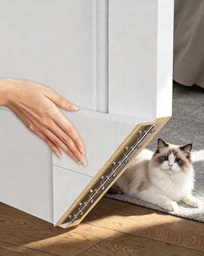 Cat Corner Door Hinge Kit, Interior Pet Flap Magnetic Locking DIY | Space-Saving Corner Mount, Heavy-Duty Hinge, Magnetic Open Lock, Precision DIY Template, Scratch-Resistant Easy-Clean Surface