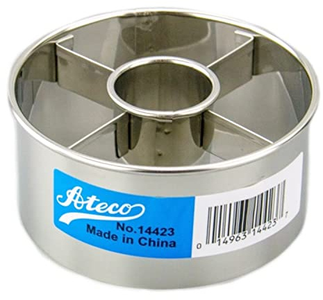 Harold Import Company Ateco 3-1/2-Inch Stainless Steel Doughnut Cutter