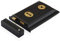 XFORT Tradizionale Rimlock, Sashlock A Montaggio Superficiale Con Chiavistello Integrato E Catenaccio A Chiave, Ideale Per Porte In Legno O Cancelli Su Annessi (Nero - 6 x 4 pollici)
