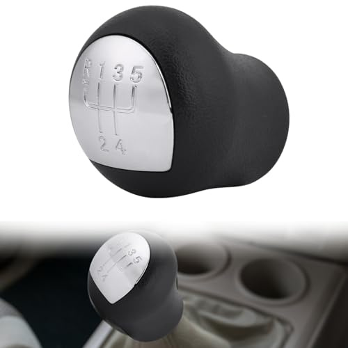 Jadeshay Pomos de Palanca de Cambios,5 Velocidades Cambio de Marchas Manual Palanca de Velocidad del Coche Compatible con 2 FASES KANGOO