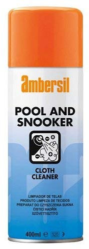 Pack of 2 Ambersil Pool & Snooker Baize Cloth Cleaner 400ml Billiards 31632