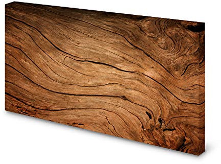 Magnettafel Pinnwand Bild Holz Holzoptik hell XXL gekantet Größe 80 x 60 cm