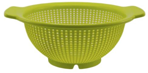 CABLEPELADO Escurridor verduras plastico 23 cm (Amarillo/Azul/Rojo)