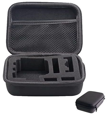 Pikioraz Kamera Zubehör Tasche für Action Kamera, Tragetasche Kompatibel mit Gopro, Tragbare Schutztasche Koffer für Gopro Hero13 12 11 10 9 8 7 6 5 4 3 2(klein)