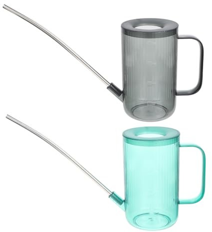 BESPORTBLE 2sätze Teiliges Mit Kunststoff-gießkanne Und Edelstahl-spritzdüse Für Pflanzenbewässerung Ergonomisches Design Langlebig Für Garten Und Zimmerpflanzen