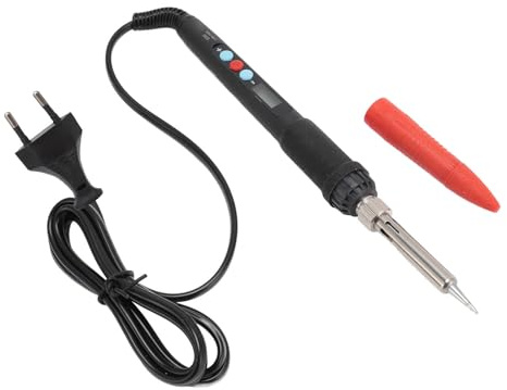Lötkolben-Set, 60-W-Lötpistole mit Ständer, Einstellbare Temperatur 180 Bis 500 °C, mit M2 M2,5 M3 M4 M5 M6 Spitzen, Digitales Lötkolben-Wärmeset für 3D-Druck (-2612240078012)