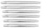 HOLIV Pour Mercedes Pour Benz R172 SLK SLC Classe AMG 2011-2019 Garniture Grille D'aération Capot Moteur Avant Ailettes Bande Chromée A1728800082 Grilles de radiateur avant de voiture