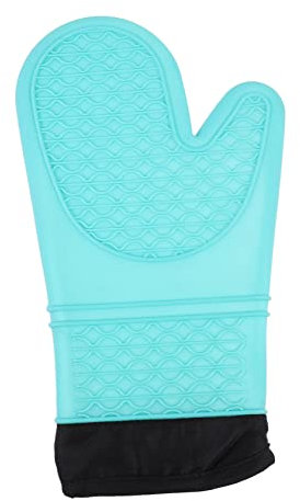 Amosfun Insulated Gloves Silicone Mitts for Kitchen Non-slip Oven Gloves for Baking