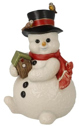 Goebel Figura Pupazzo di neve - Trasferirsi nel quartier invernale di Natale