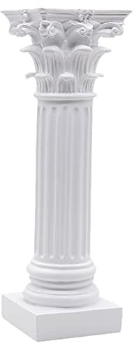 Statue de résine de colonne grecque pour la décoration extérieure de jardin