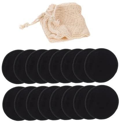 LOLIPPYY 16stücke Runde Gesichtspflege-pads Wiederverwendbare Faser-gesichtstücher Für Make-up-entfernung Und Gesichtsreinigung Geeignet Für Damen Und Herren