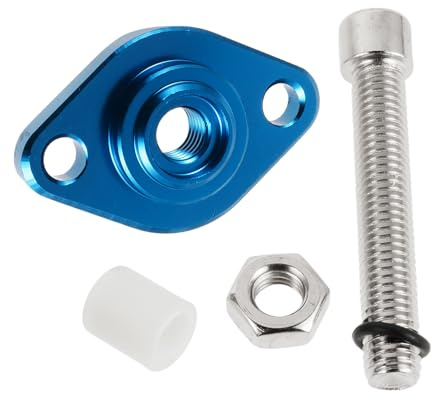 MUSISALY Regolatore Tendicatena Moto in Lega di Alluminio per Catena Posteriore la Tensione e Allineamento Catena per Dirt Bike Atv con Fissaggio Facile e Design Sportivo Blu