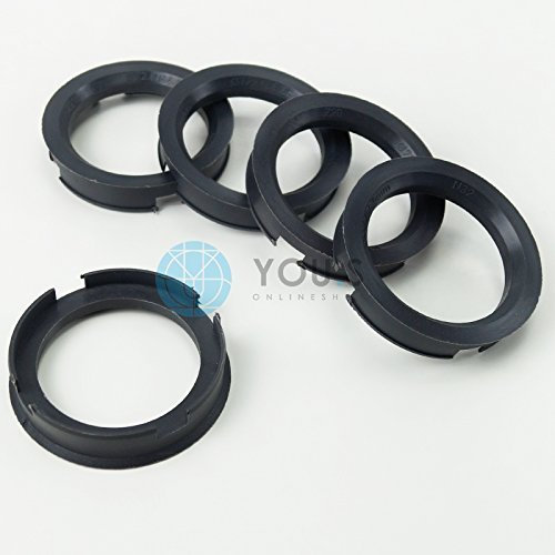 5 x ZENTRIERRINGE DISTANZRING für ALUFELGEN Z20D 72,6-56,6 mm Brock, Keskin, Tuning, Motec, Oxigin, RC, Tomason, Wheelworld,Advanti