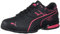 PUMA Femme Tazon 6 Basket, Black Red Rose, 38 EU