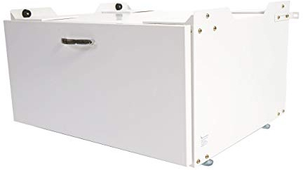 Mendler Armario bajo lavabo HWC-E50AM, Soporte de pedestal, Altura de elevación, Base, Cajón 33x61x52cm - blanco