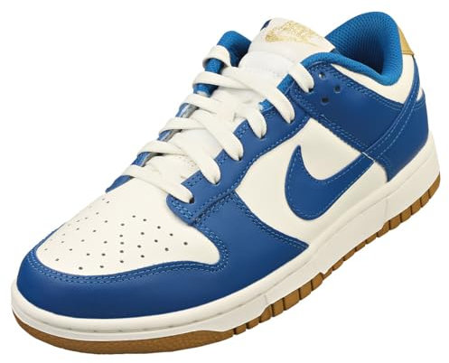 Nike Fb7173 Nike Dunk Low Donna, Sail/Blue Jay-Sail-Blue Jay Eu 39