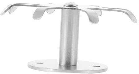 SOESFOUFU Gancho Plata de Acero de Giratorio Inoxidable Utensilios Cocina | Organizador de Utensilios, Ganchos de Alta Resistencia, Colgador Utensilios Cocina