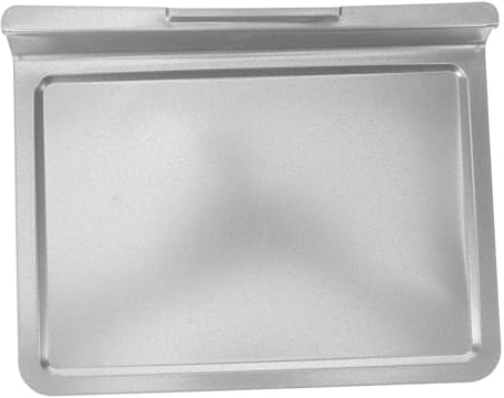 DOITOOL Leccarda per Forno Elettrico in Metallo 285x230 Mm Vaschetta Raccogli-Olio Riutilizzabile per Grigliare e Cottura Sana di Pane Carne e Pollo Uso Domestico