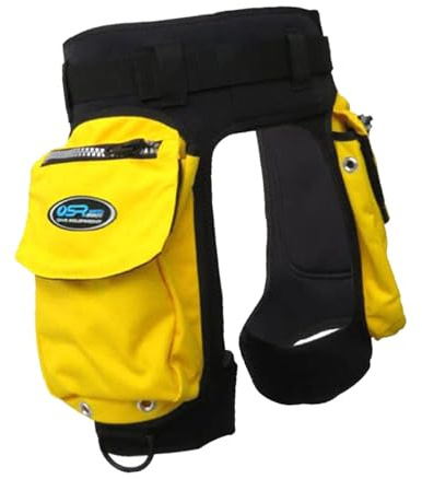 Okiyakusama Shorts Tecnici da Immersione Subacquea Uomo, Pantaloncini Muta Neoprene Tasche Ampie, Cintura Regolabile Chiusura Rapida per attività Immersione, Giallo