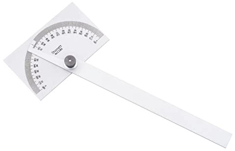 Starrett C183 Winkelmesser aus Stahl mit rechteckigem Kopf