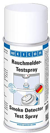 WEICON Rauchmelder-Testspray 150 ml | rückstandsloses Prüfspray für photoelektrische & optische Rauchmelder | silikonfrei