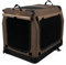 Hundebox TrendPet TPX90-Pro - Leichte, Faltbare Transportbox fürs Auto mit Aluminium Rahmen