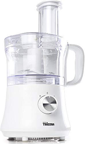 Tristar MX-4167 - Robot de cocina con bol para picar alimentos, capacidad 1,2 l, 500 W, color blanco