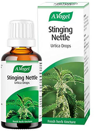 A.Vogel Stinging Nettle Urtica Drops | Food Supplement | from Freshly Harvested, Organically Grown Stinging Nettle Herb | Suitable for Vegans | 50ml