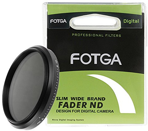 Fotga Slim Fader Variable ND Filter Adjustable ND2 to ND400 Neutral Density (58mm)