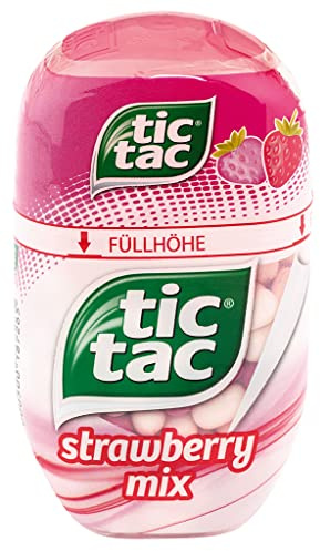TICTAC Pastilles Duo T200 a la fraise - 98 g
