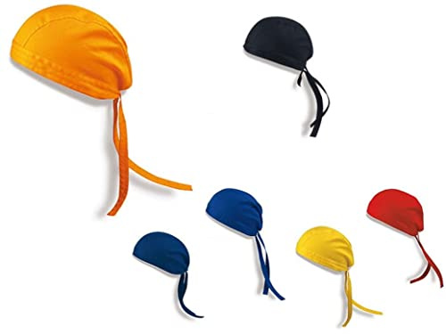 Subito disponibile Stock 10 Pezzi Cappello Cappellino a Bandana Stile Pirata Moto sottocasc