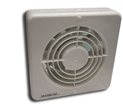 MANROSE 6 XF150BTP Extractor Fan Pullcord + Run On Timer 0-20 Kitchen Bathroom
