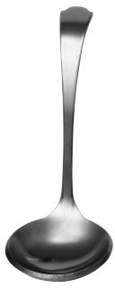Premier Housewares Stainless Steel Bygone Sugar Ladle,Silver,H12 x W4 x D3cm, Silver