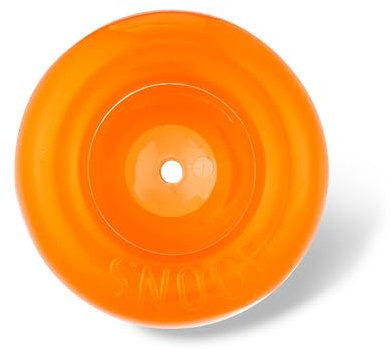 Planet Dog Orbee-Tuff Snoop - Interaktives Spielzeug für Hunde - Snackball - Orange - Groß