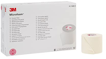3M M1528-2 Microfoam Medizinisches Spezialpflaster (6-er pack)
