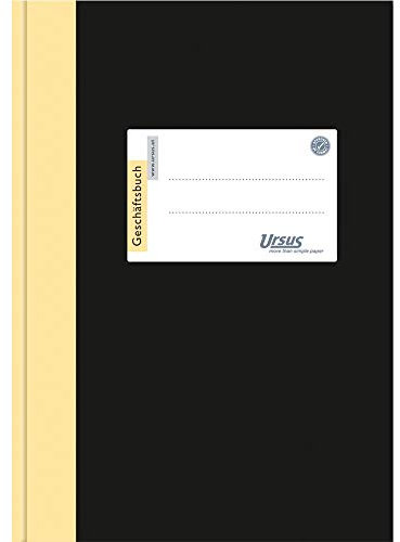 URSUS Geschäftsbücher A4 9 mm liniert 144 Blatt