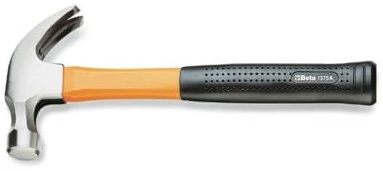 Beta 1375A 16 - Martelli con penna a granchio manico in materiale plastico e fibra di vetro