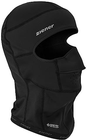 Ziener Unisex Unterhelmmütze Iquito Underhelmet Skihelm gesichtsmaske Warm Elastisch Soft shell, black, M