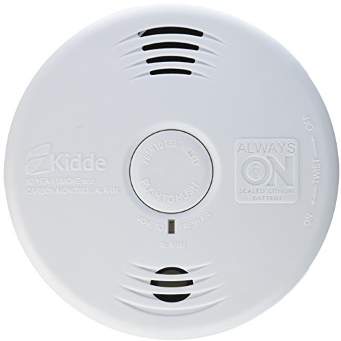 Kidde Smoke & Carbon Monoxide Alarm,10 Year Battery Detector with Voice Warning
