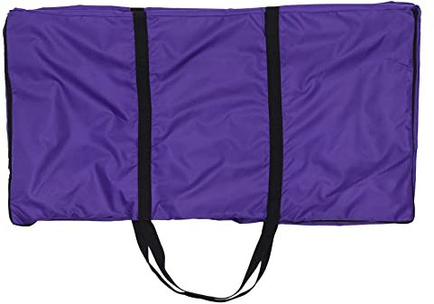 Bolsa de almacenamiento para fardos de heno, bolsa de transporte extragrande para pacas de heno, plegable, portátil, para caballos y ganado, con cremallera, resistente al agua