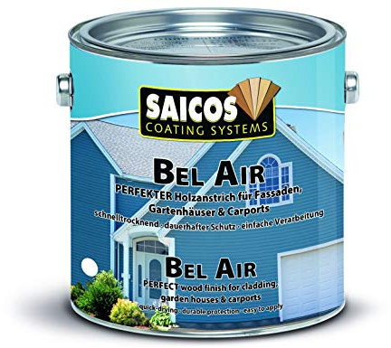 Saicos Colour GmbH 301 7230 Bel Air Holzspezialanstrich, schwedenrot, 0,75 Liter