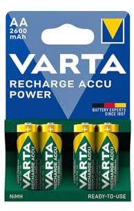 Varta Professional batterie AA 1.2 V/2600 mAh, 10 confezioni x 4 pezzi, in confezione blister