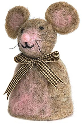 Baden 2131271 Eierwärmer Motiv Maus aus Filz Einheitsgröße