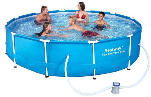 Bestway 56062 Frame Pool Stahlrahmenbecken 366 x 76 cm Steel Pro mit Filterpumpe NL
