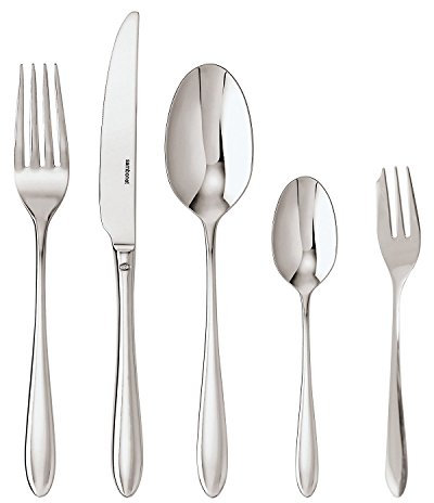 Sambonet, Set di Posate, 60 Pezzi, in Acciaio Inox 18/10 “Dream”