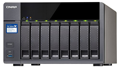 Qnap Turbo NAS TS-831X-8G Unita di Stoccaggio di Rete