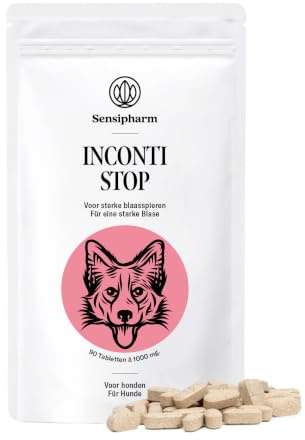 Sensipharm® Inconti Stop Perro - Control de la Vejiga - 90 Comprimidos